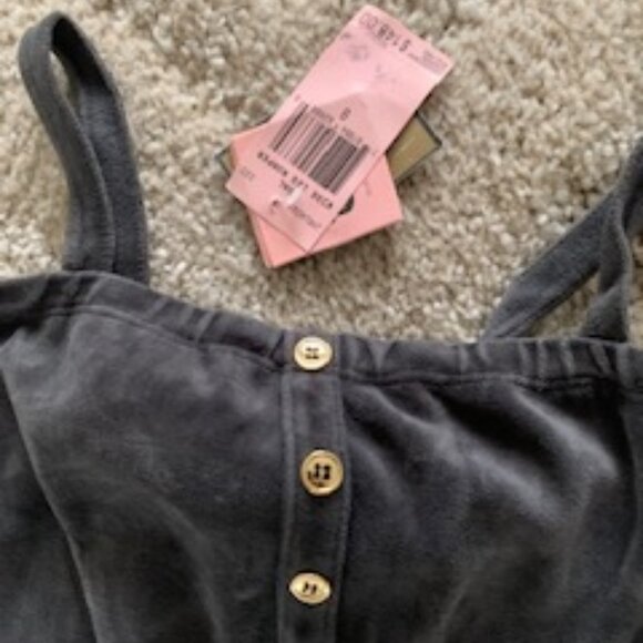 Juicy Couture Girl's Terry Velour Wide-Leg Romper/Jumpsuit (Tween Girl) NEW - Picture 6 of 7